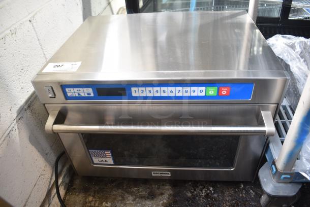 BRAND NEW SCRATCH AND DENT! 2024 Solwave SWAFP22 Ameri-Series Heavy-Duty Commercial Steamer Microwave Oven. 208/240 Volts, 1 Phase. - Image 1 of 8