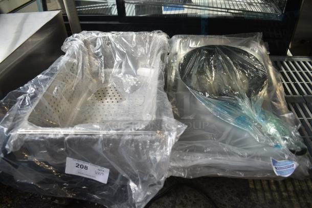 15 BRAND NEW SCRATCH AND DENT! Items Including Stainless Steel Full Size Drop In Bins. 15 Times Your Bid! - Image 1 of 5