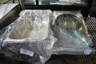 15 BRAND NEW SCRATCH AND DENT! Items Including Stainless Steel Full Size Drop In Bins. 15 Times Your Bid!