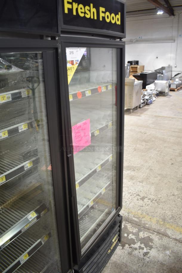 True GDM-23 Metal Commercial Single Door Reach In Cooler Merchandiser w/ Poly Coated Racks. 115 Volts, 1 Phase. Tested and Working! - Image 2 of 8