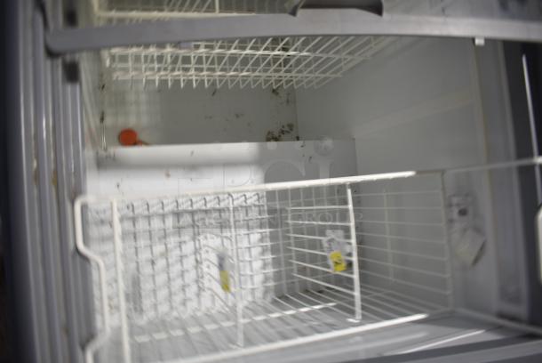 AHT RIO S 100 Metal Commercial 2 Door Chest Freezer Merchandiser w/ Baskets. 115 Volts, 1 Phase. Tested and Working! - Image 4 of 7