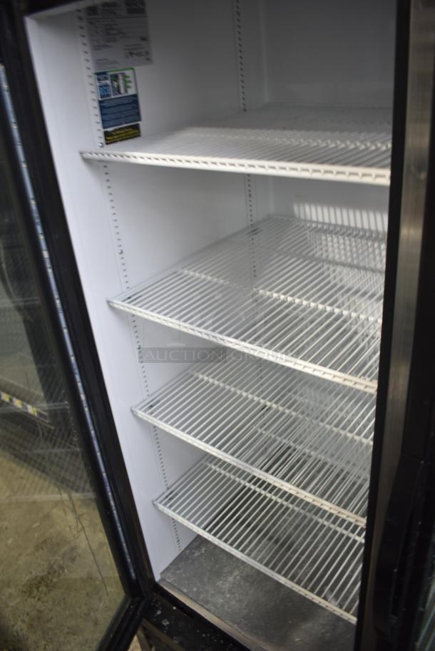 2019 True GDM-72-HC Metal Commercial 3 Door Reach In Cooler Merchandiser w/ Poly Coated Racks. 115 Volts, 1 Phase. Tested and Working! - Image 5 of 9
