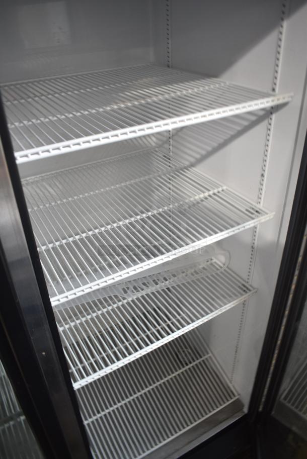 2019 True GDM-72-HC Metal Commercial 3 Door Reach In Cooler Merchandiser w/ Poly Coated Racks. 115 Volts, 1 Phase. Tested and Working! - Image 7 of 9