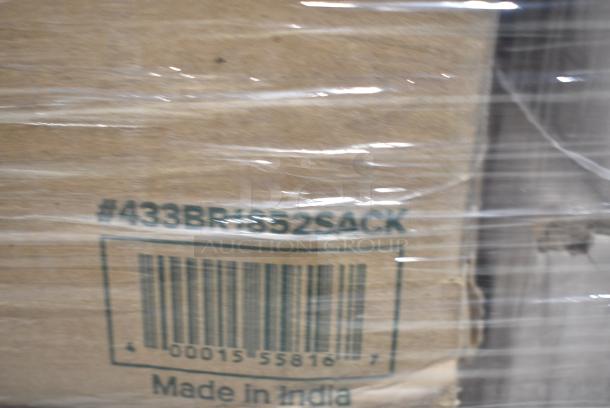28 BRAND NEW SCRATCH AND DENT! Items Including 130BKSPOONWX Choice Black Extra Heavy Weight Wrapped Polystyrene Plastic Teaspoon - 1000/Case, 127P100C Choice 1 oz. Clear Plastic Souffle Cup / Portion Cup - 2500/Case, 485UJ7TN Choice 7 3/4" Jumbo Clear Unwrapped Straw - 12000/Case, 127CH08 Choice 8 oz. Clear RPET Tall Hinged Deli Container - 200/Case, 433BR1852SACK Choice 1/8 52 lb. Brown Paper Barrel Sack - 500/Case, 612P527 Choice 7" Clear Round Plastic Dome Lid - 500/Case, 346BKFSNM Choice Medium Weight Black Wrapped Polypropylene Plastic Cutlery Set with Napkin - 250/Case, 612LOB4LBCO Choice 4 lb. Oblong Foil Take-Out Container with Board Lid - 100/Case, 795PTOWHT T-Out 6x5x3 Paper WHT 300, 394345M Noble NexGen Powder-Free Disposable Black Hybrid 3 Mil Thick Gloves - Medium - 1000/Case. 28 Times Your Bid! - Image 9 of 21