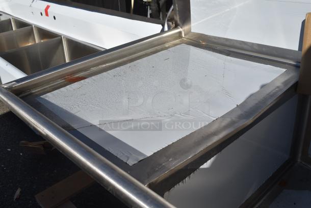 BRAND NEW SCRATCH AND DENT! Regency Stainless Steel 3 Bay Sink w/ Dual Drain Boards. - Image 5 of 7