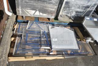 8 BRAND NEW SCRATCH AND DENT! Various Doors / Lids. 8 Times Your Bid!