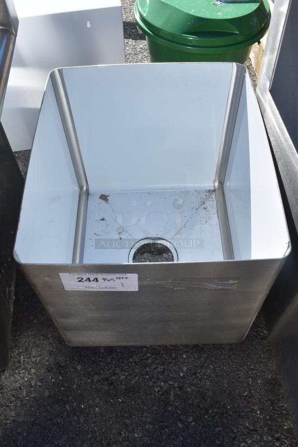 BRAND NEW SCRATCH AND DENT! Stainless Steel Single Bay Drop In Sink - Image 1 of 4