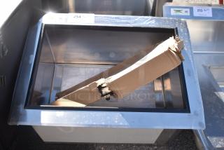 BRAND NEW SCRATCH AND DENT! Regency 600IB2418CP 18" x 24" Stainless Steel Drop-In Ice Bin with 7 Circuit Post-Mix Cold Plate