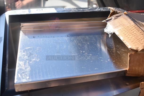 BRAND NEW SCRATCH AND DENT! Regency 600IB2418CP 18" x 24" Stainless Steel Drop-In Ice Bin with 7 Circuit Post-Mix Cold Plate - Image 5 of 7