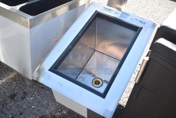 BRAND NEW SCRATCH AND DENT! Regency 600DIIB1812 18" x 12" Stainless Steel Drop-In Ice Bin - Image 3 of 5