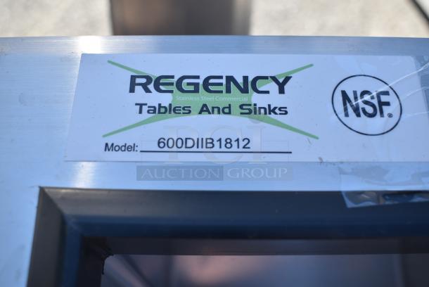 BRAND NEW SCRATCH AND DENT! Regency 600DIIB1812 18" x 12" Stainless Steel Drop-In Ice Bin - Image 5 of 5