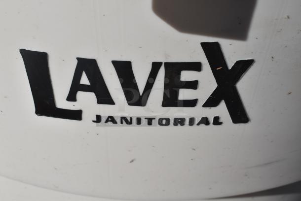 2 BRAND NEW SCRATCH AND DENT! Lavex 475TCRND55WH 55 Gallon White Round Commercial Trash Can. 2 Times Your Bid! - Image 3 of 5
