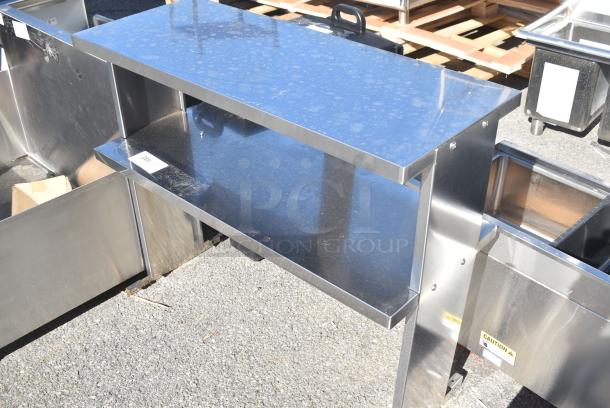 BRAND NEW SCRATCH AND DENT! Stainless Steel 2 Tier Over Shelf. - Image 3 of 5