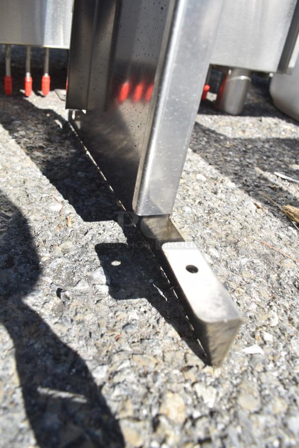 BRAND NEW SCRATCH AND DENT! Stainless Steel 2 Tier Over Shelf. - Image 4 of 5