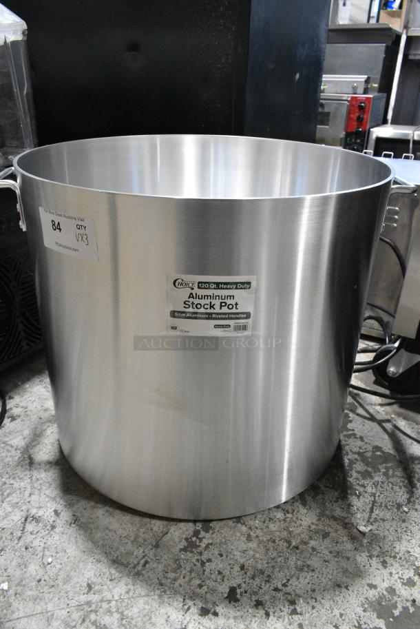 3 BRAND NEW SCRATCH AND DENT! Items Including 471SP120QTHD Choice 120 Qt. Heavy Weight Aluminum Stock Pot, 176SFD10TRY Choice 10" x 2" Aluminum Tray, 48 oz, 176SFD14TRY Choice 13 3/4" x 2" Aluminum Tray, 96 oz.. 3 Times Your Bid! - Image 8 of 9