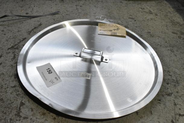 2 BRAND NEW SCRATCH AND DENT! Items Including 471SPC100 Choice 20 13/16" Aluminum Pot / Pan Cover and Vigor Skillet. 2 Times Your BId! - Image 3 of 9