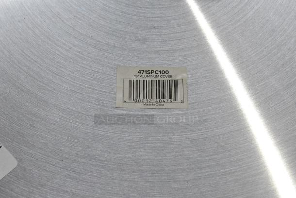 2 BRAND NEW SCRATCH AND DENT! Items Including 471SPC100 Choice 20 13/16" Aluminum Pot / Pan Cover and Vigor Skillet. 2 Times Your BId! - Image 4 of 9
