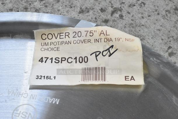 2 BRAND NEW SCRATCH AND DENT! Items Including 471SPC100 Choice 20 13/16" Aluminum Pot / Pan Cover and Vigor Skillet. 2 Times Your BId! - Image 5 of 9