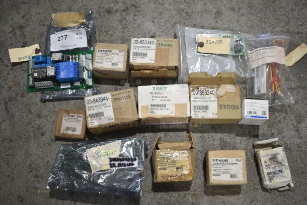 14 BRAND NEW SCRATCH AND DENT! Items Including Siemens 45EG20AF Contactors & Starters & Contactor Supplies, 00-853340 Solenoid Valve, 320720, Alto Shaam Ballast, Omron G3KA-240B Relay, 00-843944 Solenoid Cooling, Auxillary Switch. 14 Times Your Bid! - Image 1 of 36