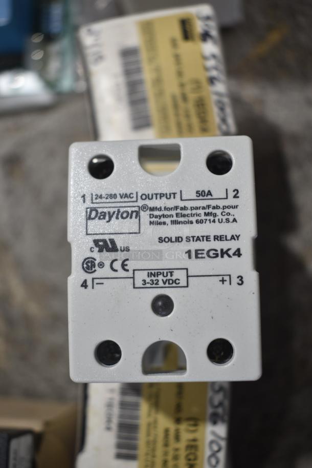 14 BRAND NEW SCRATCH AND DENT! Items Including Bizerba 5200134378, 4 Dayton 3065561000 1EGK4 Relay,  KRDB424 Solid State Timer, 00-843944 Solenoid Cooling, 00-411497-000A1 Relay. 14 Times Your Bid! - Image 7 of 28