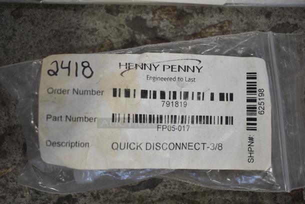 14 BRAND NEW SCRATCH AND DENT! Items Including Ring, Relay, Nut, 293270000 Probe, Henny Penny FP05-017 Quick Disconnect, Hoabrt 00-557970 Clamp, 40071.0001 Check Valve, 56335 Bracket, Hoabrt 00-499084-00002 Port Suction. 14 Times Your Bid! - Image 8 of 16