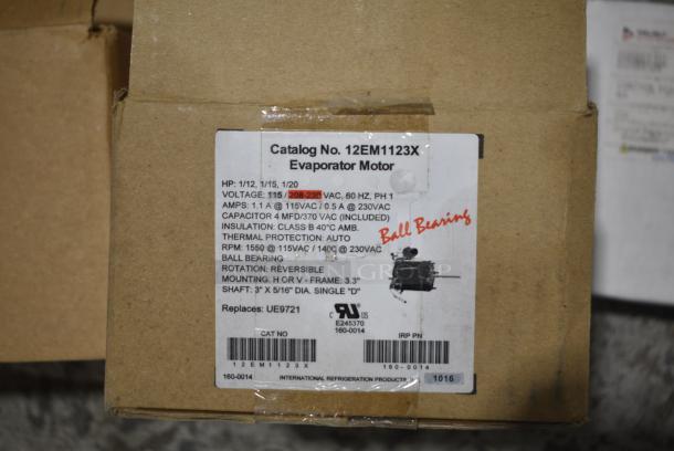 14 BRAND NEW SCRATCH AND DENT! Items Including Hobart 00-410841-00018 Valve Gas, VHL00-410841-00028 Vulcan Valve, 12EM1123X Evaporator Motor, Hobart 00-915330 Manual Bezel Assy, Welbilt 0000083069 Control Board, 01-1M7311-00001 Light Kit, 00-856756-00001 Probe, Wayne 70217527 Blower Motor. 14 Times Your Bid! - Image 3 of 19