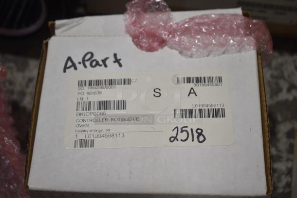 14 BRAND NEW SCRATCH AND DENT! Items Including Hobart 00-410841-00018 Valve Gas, VHL00-410841-00028 Vulcan Valve, 12EM1123X Evaporator Motor, Hobart 00-915330 Manual Bezel Assy, Welbilt 0000083069 Control Board, 01-1M7311-00001 Light Kit, 00-856756-00001 Probe, Wayne 70217527 Blower Motor. 14 Times Your Bid! - Image 10 of 19