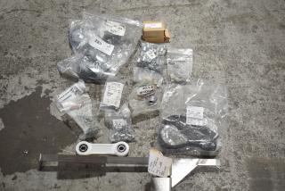 14 BRAND NEW SCRATCH AND DENT! Items Including Caster, Franklin Machine 142-1151, Coupling Suction, Hobart 00-937742 Shaft Indexing Knob, 00-856711-00001 Generator Gasket, 00-163246 Track Assy Rack. 14 Times Your Bid!