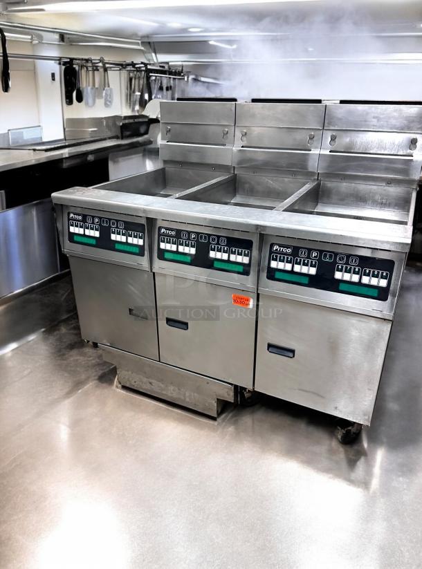 Superior Condition Pitco SG14 Gas Fryer Set – Tested & Working! - Image 4 of 11