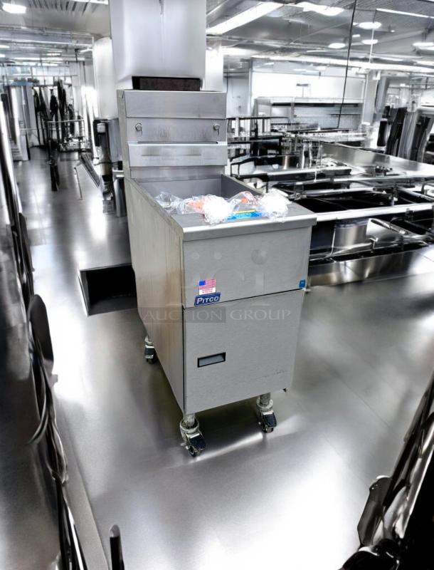 Pristine Condition Pitco VF35-S Gas Fryer - Image 3 of 12