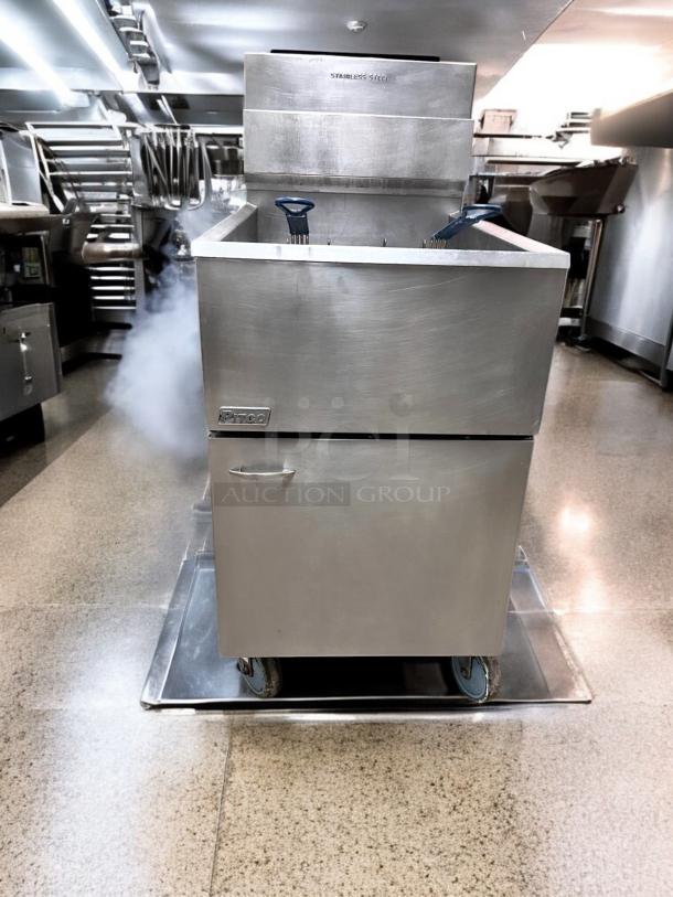 First-Class Condition Pitco 65C+ Gas Fryer – Tested & Working! - Image 2 of 5