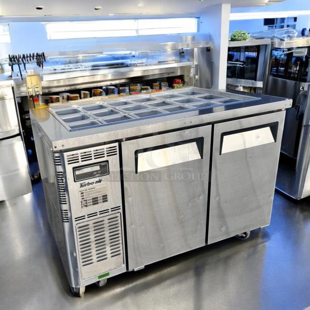 Exceptional Condition Turbo Air JBT-48-N Refrigerated Prep Table – Tested & Working! - Image 3 of 11