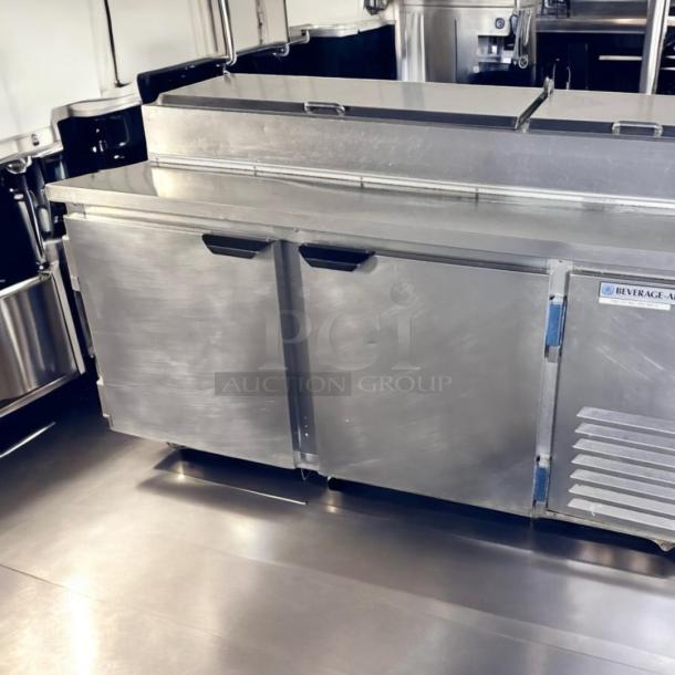 Premium Condition Beverage-Air DP67 Refrigerated Pizza Prep Table – Tested & Working! - Image 2 of 10