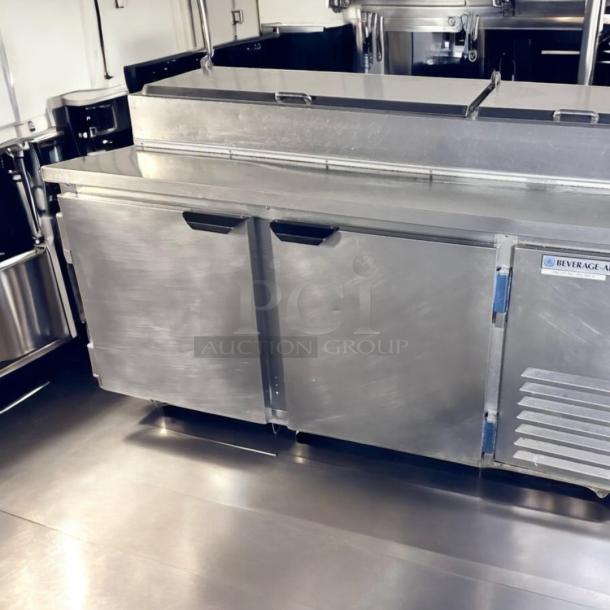 Premium Condition Beverage-Air DP67 Refrigerated Pizza Prep Table – Tested & Working! - Image 3 of 10