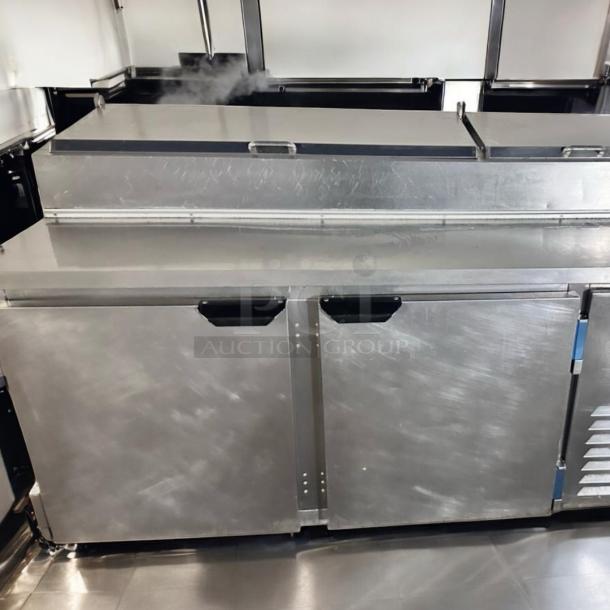 Premium Condition Beverage-Air DP67 Refrigerated Pizza Prep Table – Tested & Working! - Image 6 of 10