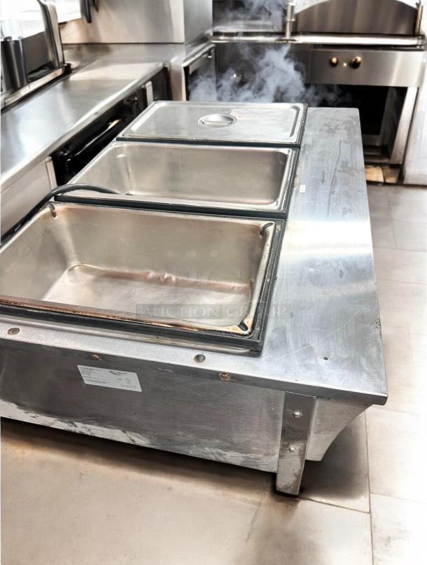 Exceptional Condition Vollrath ServeWell 3-Well Hot Food Steam Table – Tested & Working! - Image 6 of 8