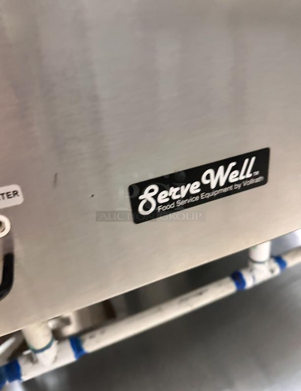 Exceptional Condition Vollrath ServeWell 3-Well Hot Food Steam Table – Tested & Working! - Image 7 of 8