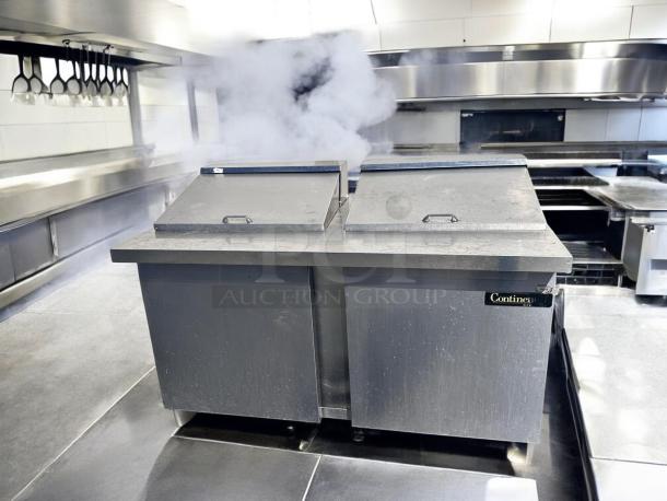 Excellent Condition Continental SW60-24M Sandwich Prep Table – Tested & Working! - Image 3 of 7
