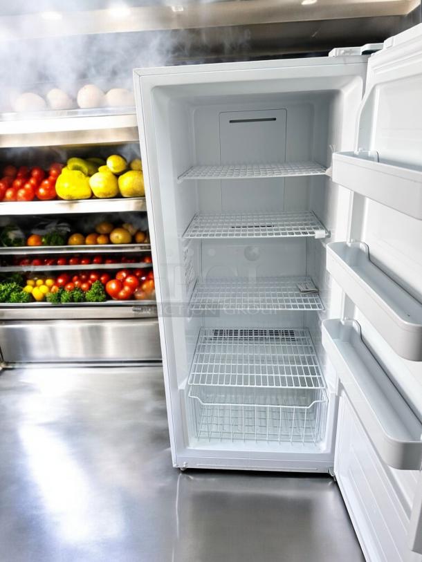 Excellent Condition GE Appliances FUF14QRRWW Upright Freezer – Tested & Working! - Image 6 of 9