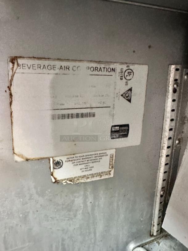 Excellent Condition Beverage-Air Undercounter Refrigerator – Tested & Working! - Image 6 of 7