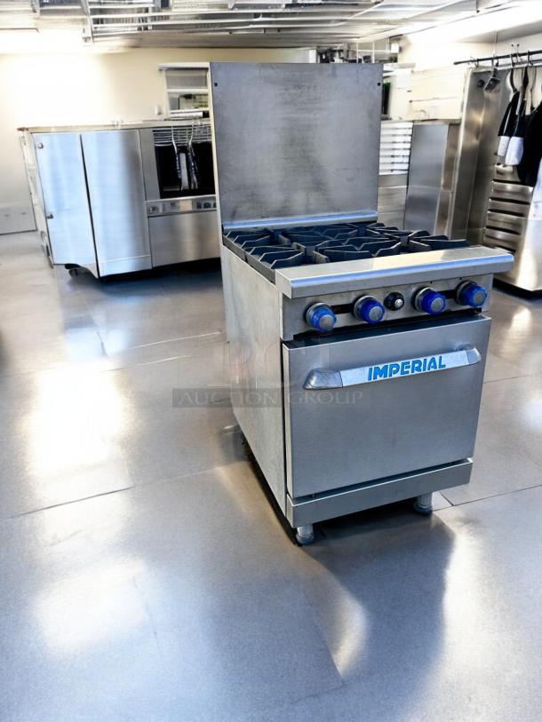 Excellent Condition Imperial 4-Burner Gas Range with Oven – Tested & Working! - Image 6 of 9