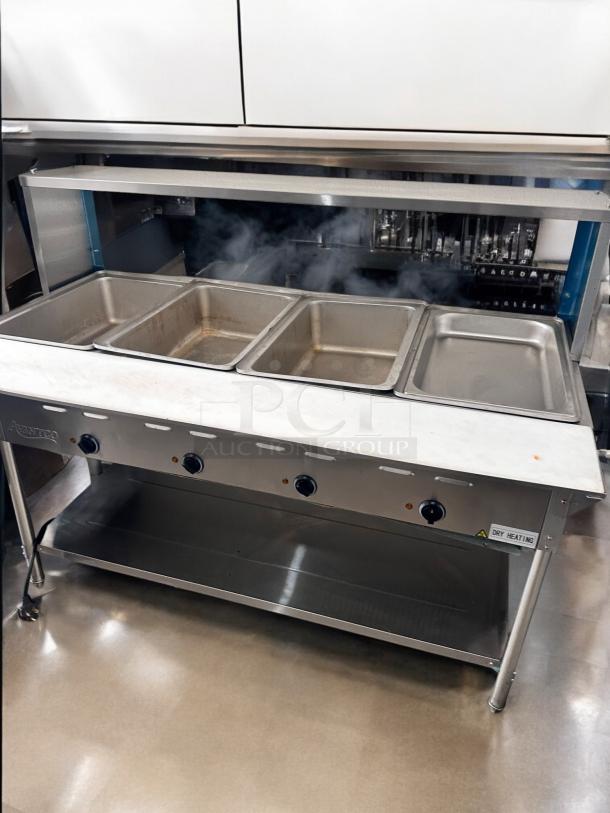 Excellent Avantco 4-Pan Steam Table – Fully Tested & Working! - Image 4 of 9