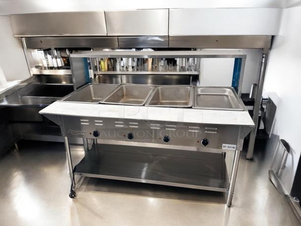 Excellent Avantco 4-Pan Steam Table – Fully Tested & Working! - Image 5 of 9