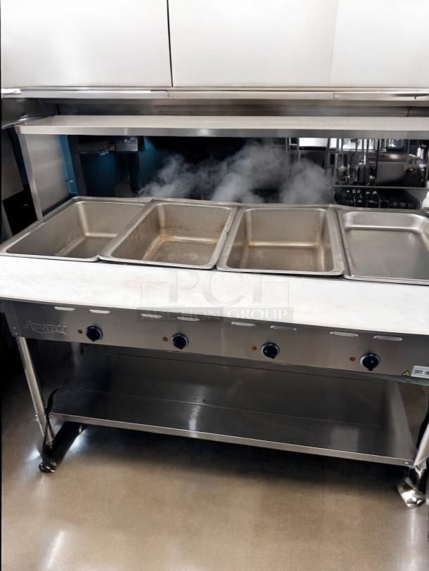 Excellent Avantco 4-Pan Steam Table – Fully Tested & Working! - Image 6 of 9