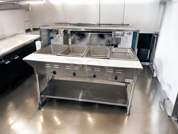 Excellent Avantco 4-Pan Steam Table – Fully Tested & Working! - Image 8 of 9