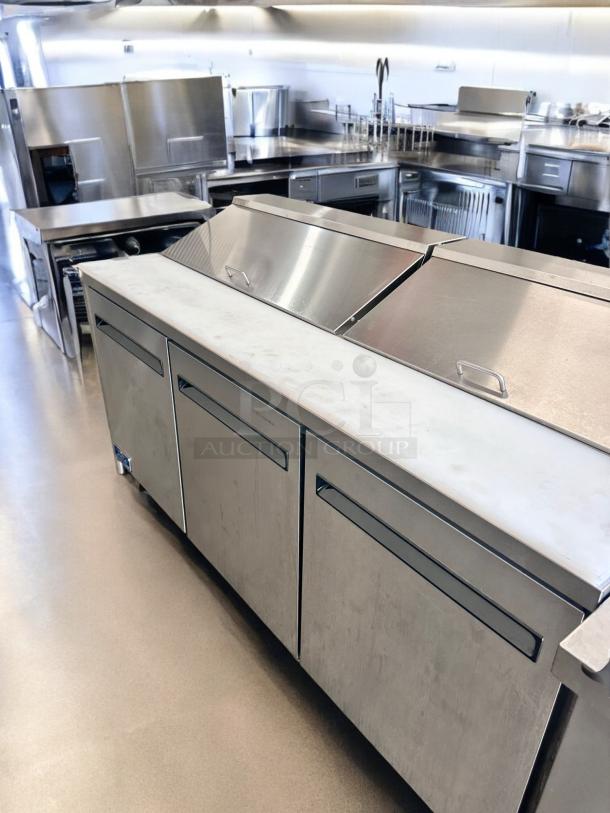 Excellent Condition Arctic Air AST72RZ Refrigerated Prep Table – Fully Tested & Working! - Image 6 of 9