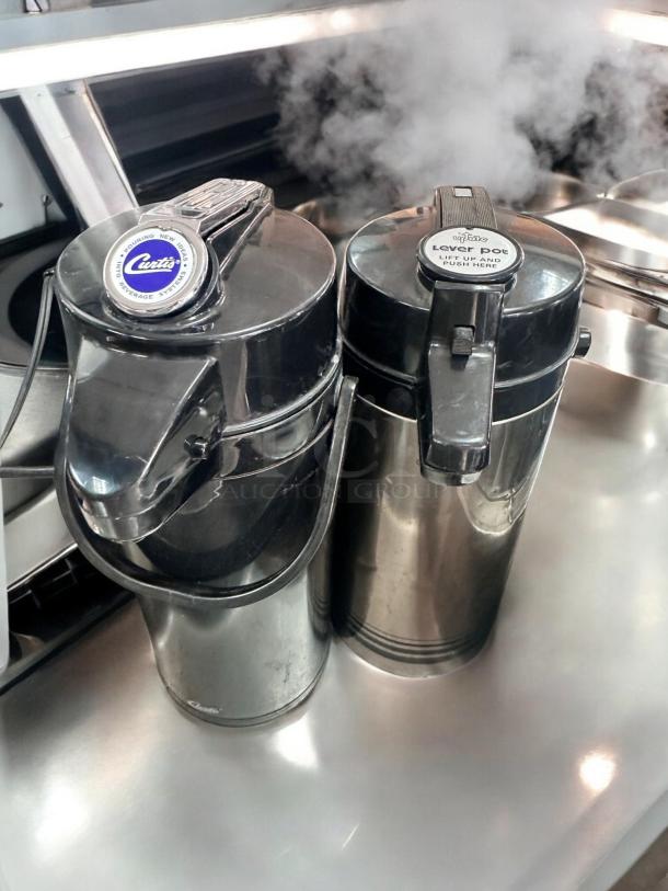 Lot of Curtis & Fetco Airpot Coffee Dispensers – Fully Tested & Working! - Image 4 of 5