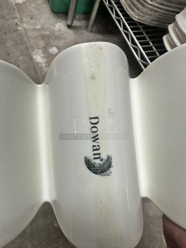 Lot of Dowan White Ceramic Taco Holders – Great Condition! - Image 2 of 4
