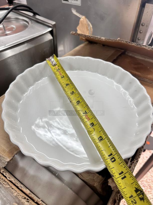 Excellent Condition Radford China Quiche Baking Dishes – 12 Qty – Tested & Working! - Image 1 of 6