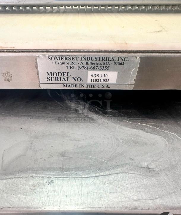 Excellent Condition Somerset SDS-130 Dough Docking Station– Tested & Working! - Image 3 of 7